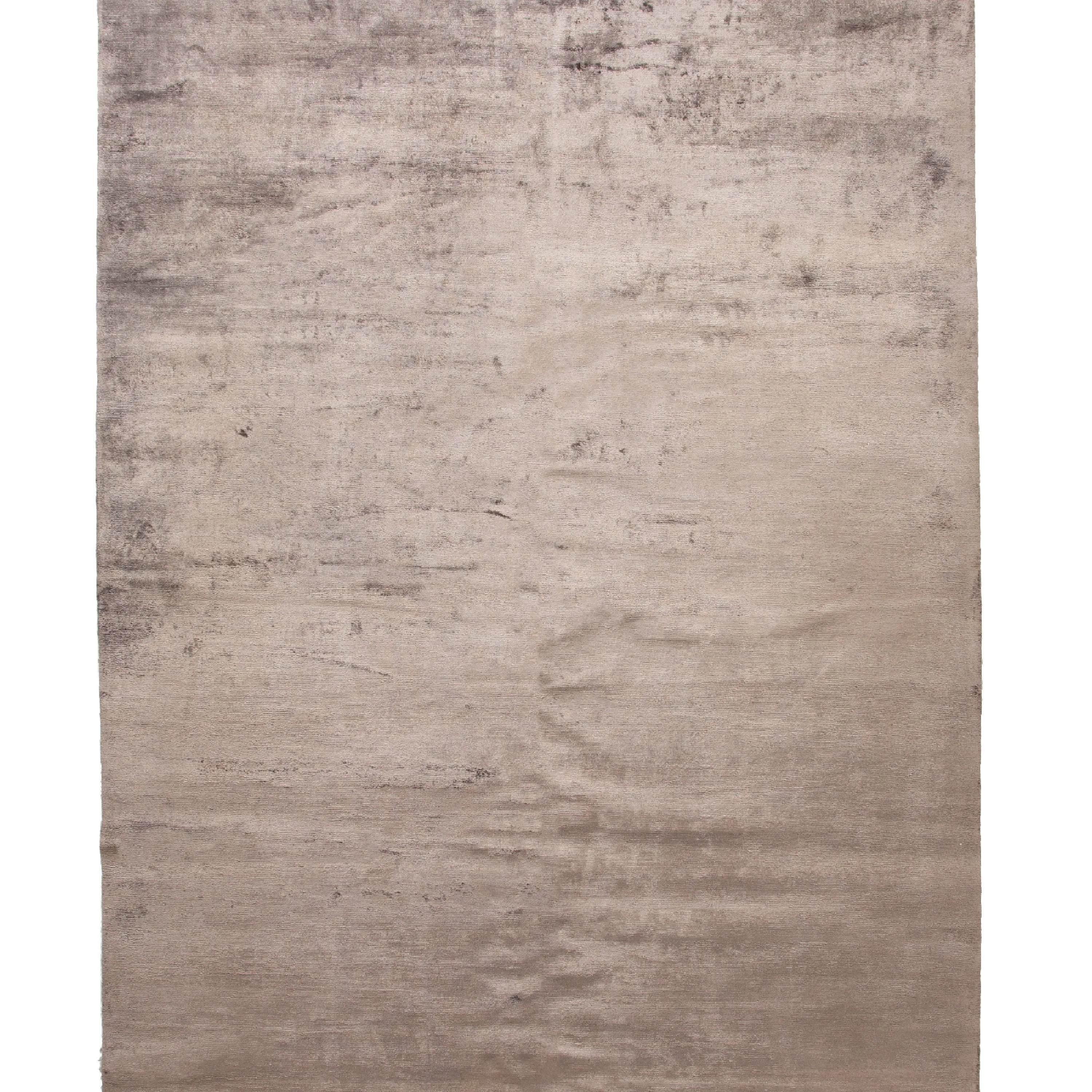 Brown Modern Tibetan Silk - 9' x 11'4"