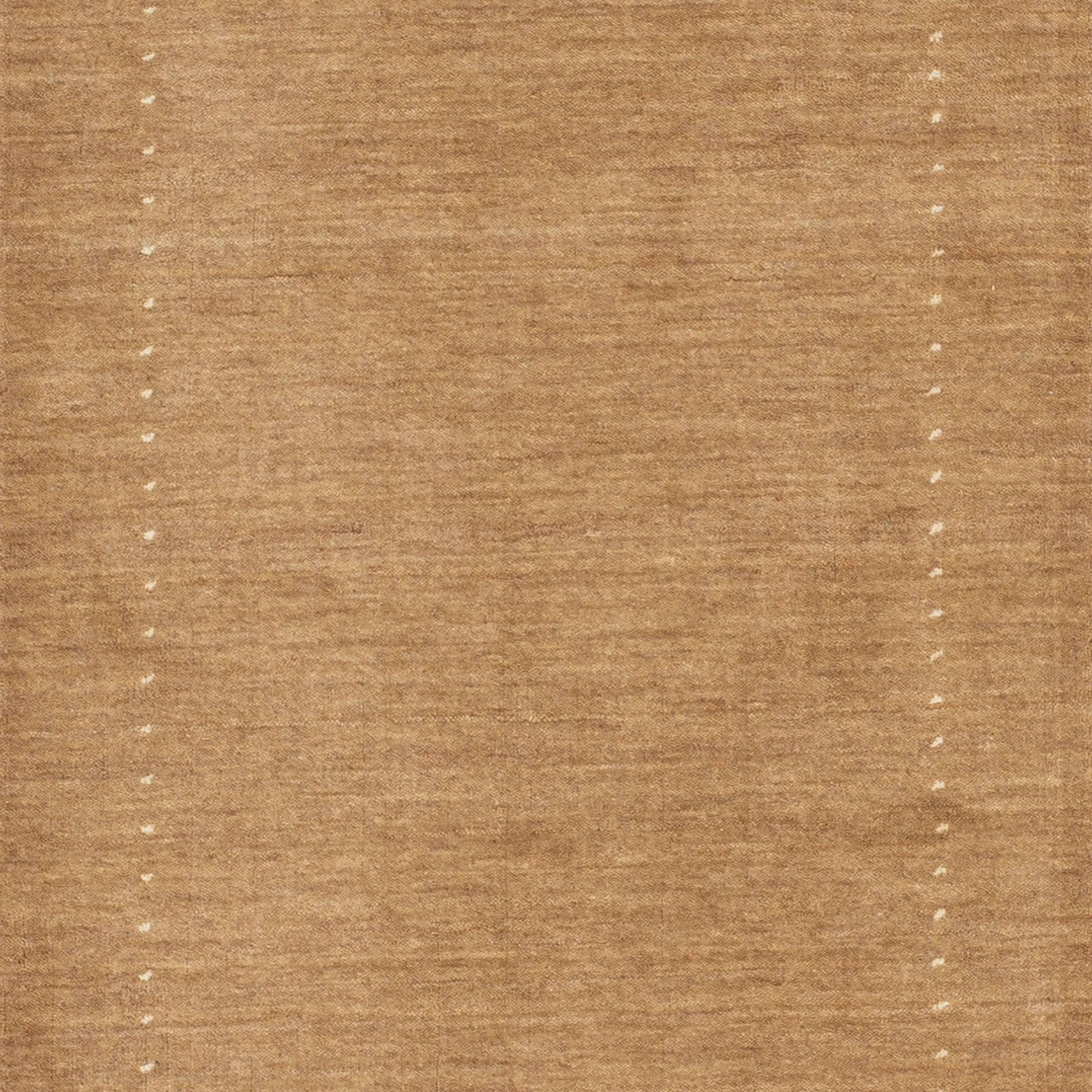Brown Solid Indo Gabbeh Runner - 2'7" x 11'8"