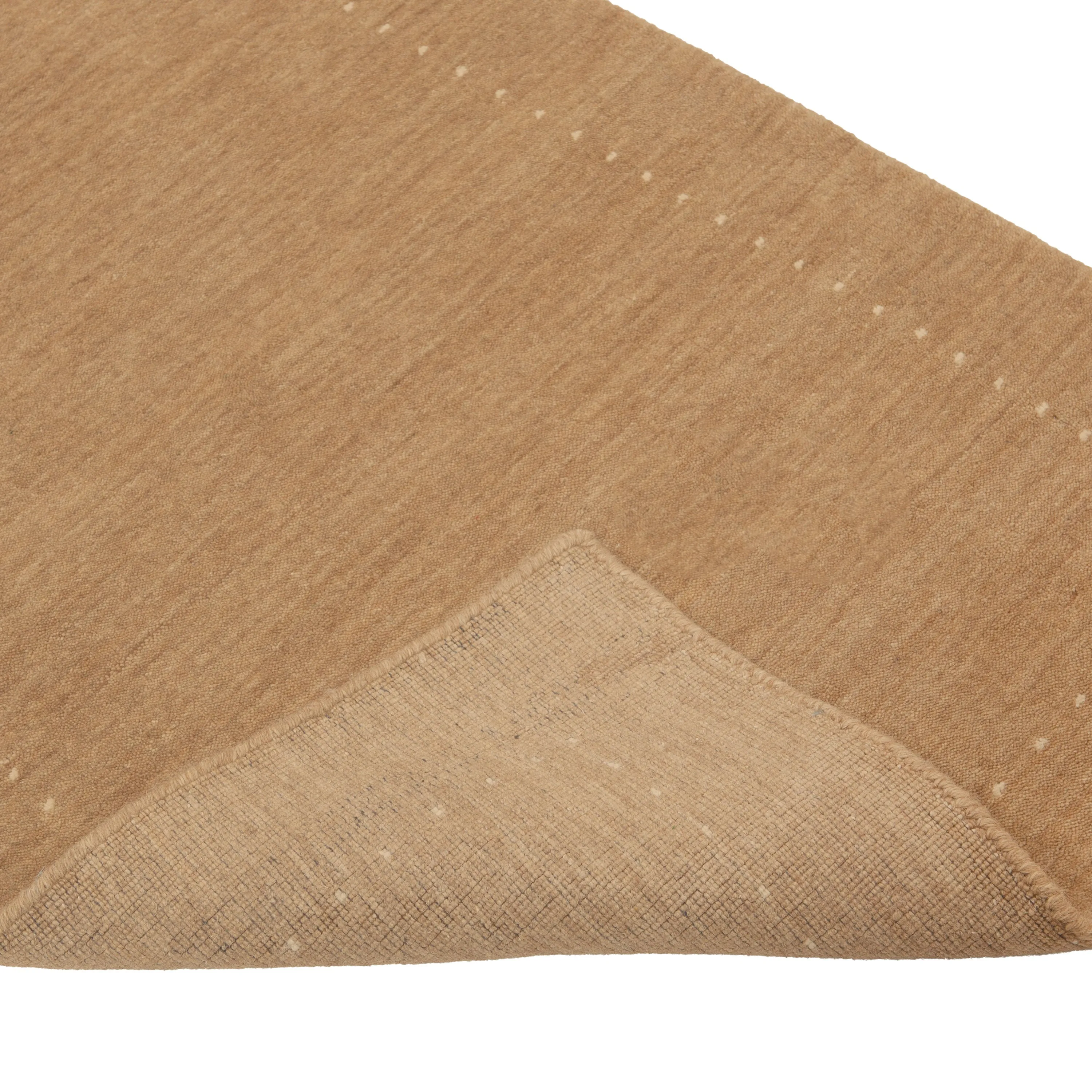 Brown Solid Indo Gabbeh Runner - 2'7" x 11'8"