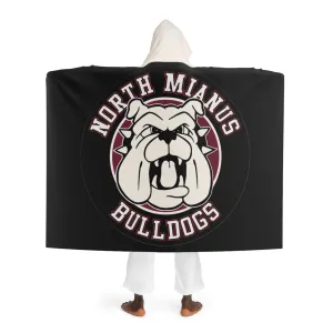 Bulldogs hooded blanket, Fan favorite for snuggling at the game or watching your favorite Bulldog in the stands