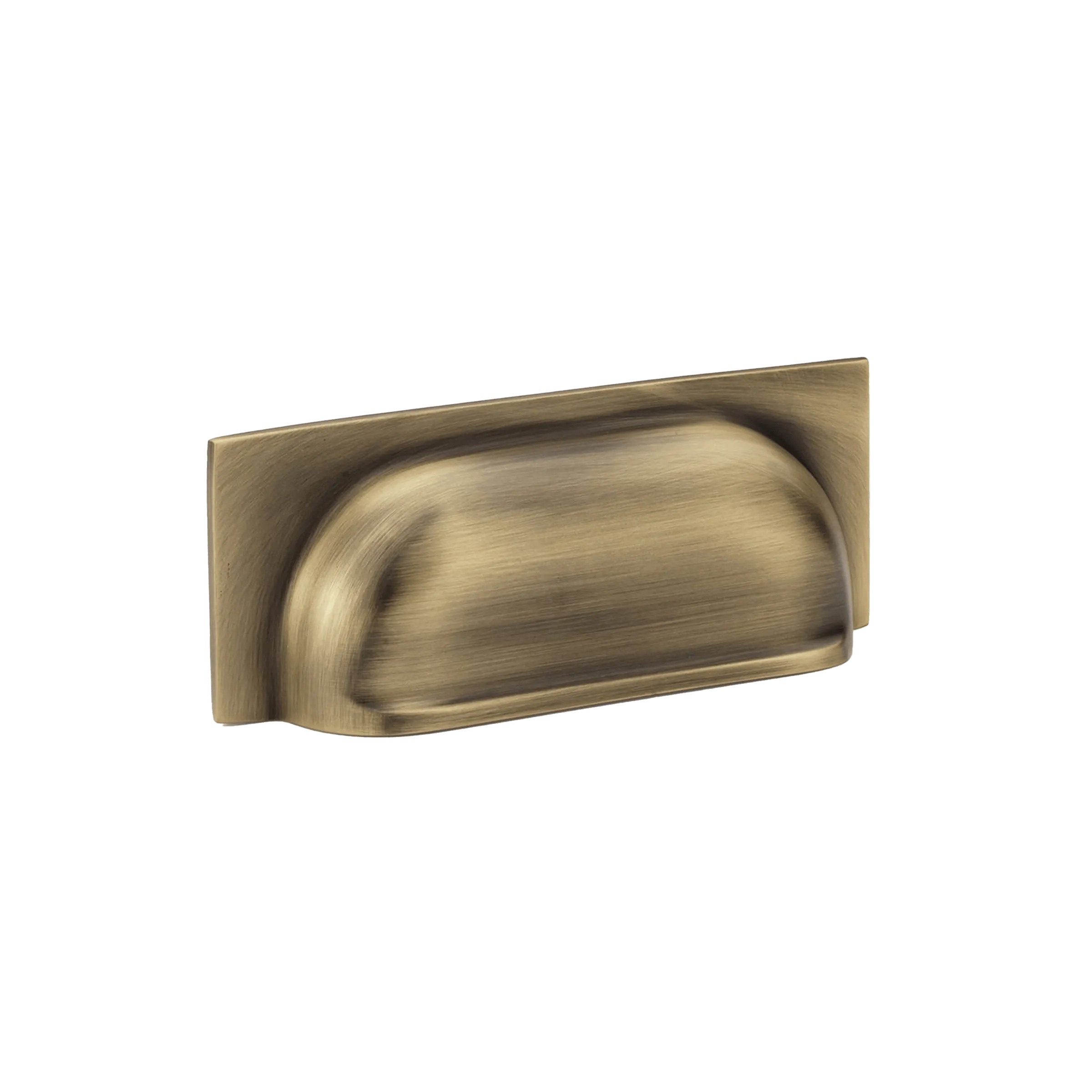 Cabinet Cup Handle with Back Plate