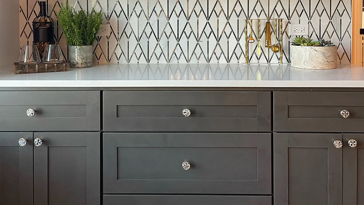 Cabinet Sample - Hampton Pewter