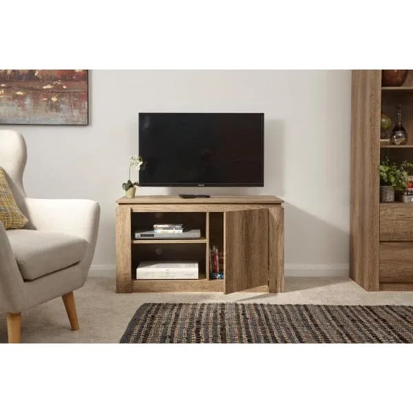 Canyon Oak Compact Tv Unit