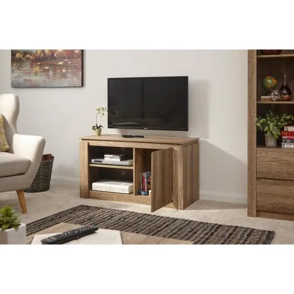 Canyon Oak Compact Tv Unit