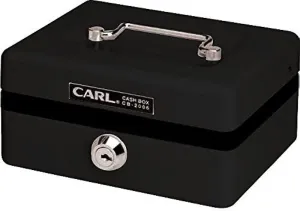 Carl Cash box W152xL129xH83mm Black