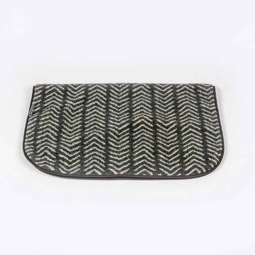 Charcoal Arrows Sherpa Fleece Pet Blanket