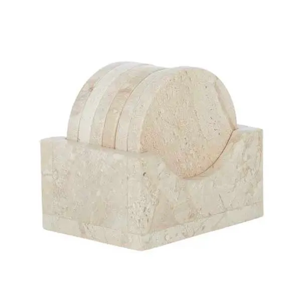 Chiara Marble Coasters (Set of 6 )