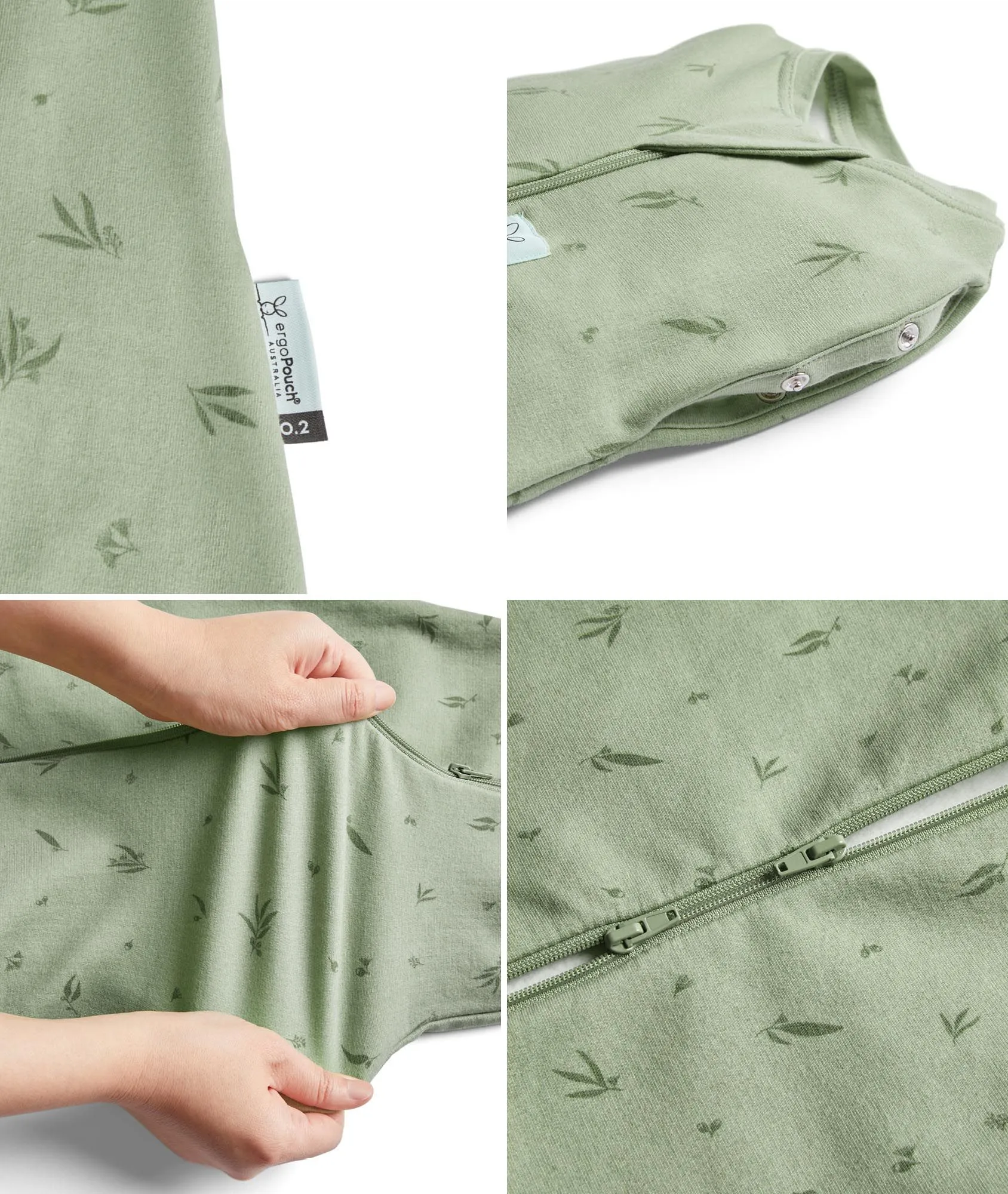 Cocoon Swaddle Bag 0.2 TOG Ocean Blue