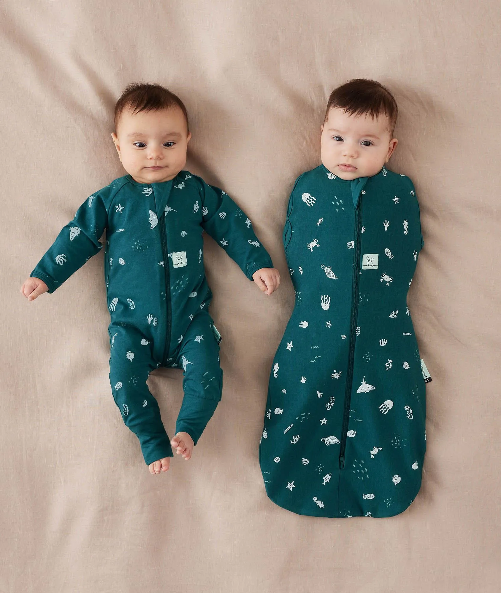 Cocoon Swaddle Bag 0.2 TOG Ocean Blue