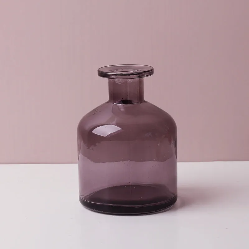 Colorful Glass Bud Vases