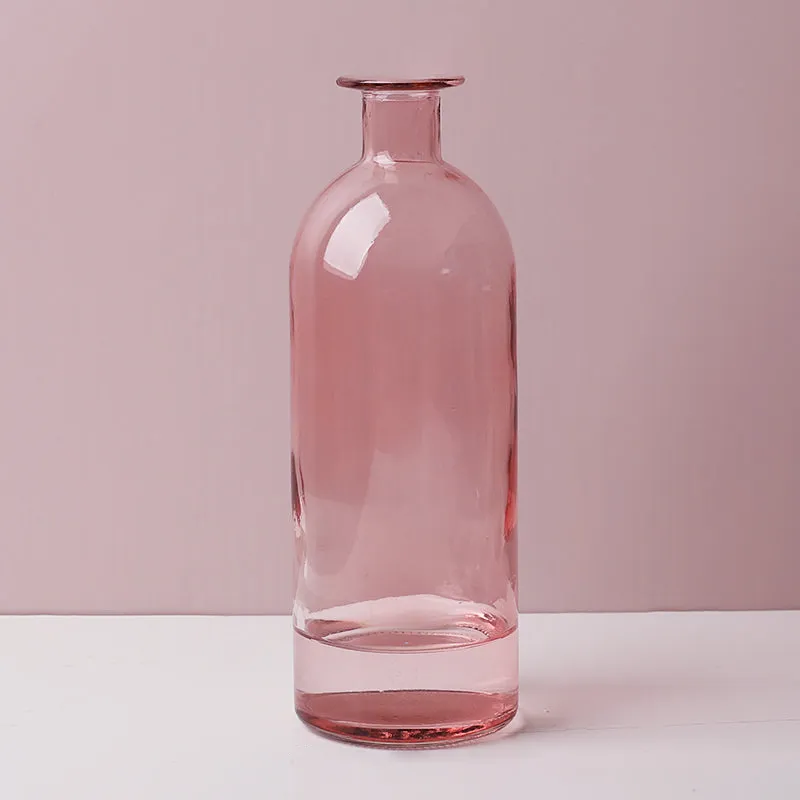 Colorful Glass Bud Vases
