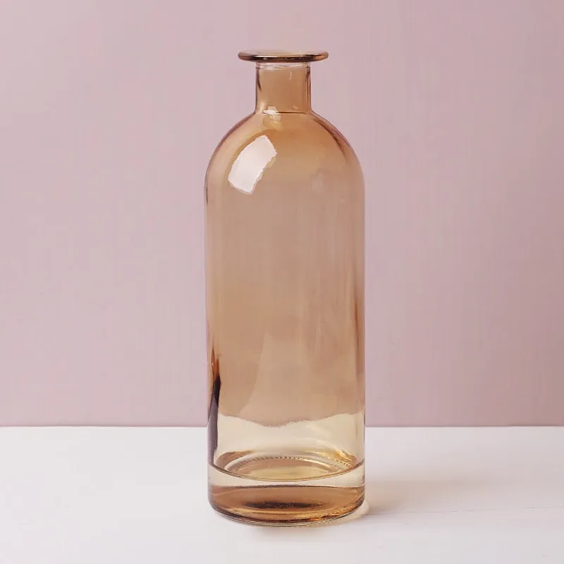Colorful Glass Bud Vases