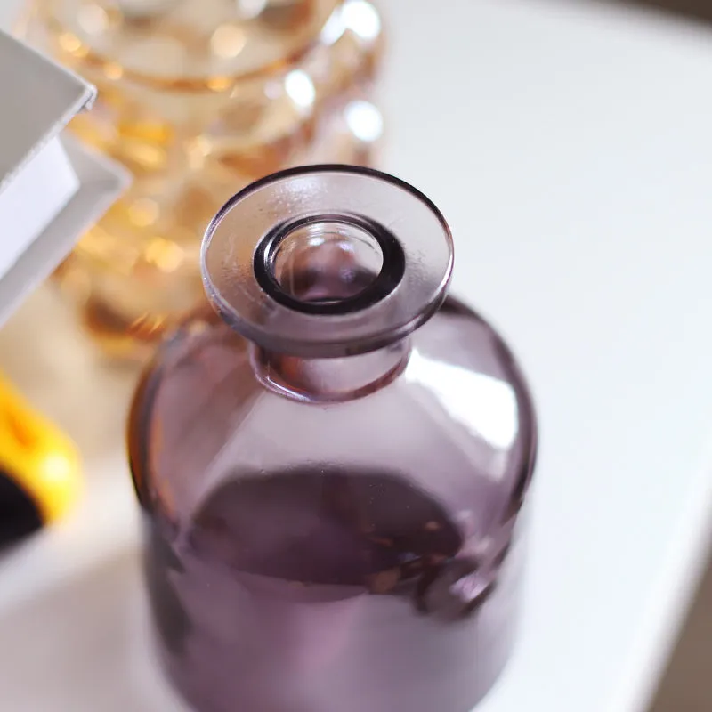 Colorful Glass Bud Vases