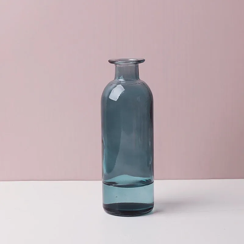 Colorful Glass Bud Vases