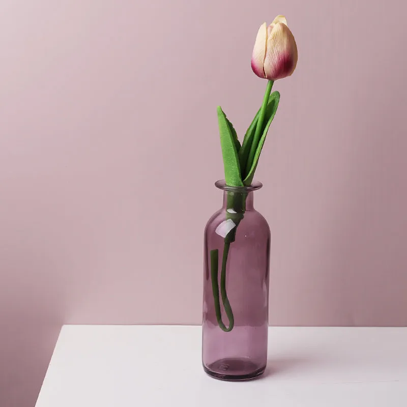 Colorful Glass Bud Vases