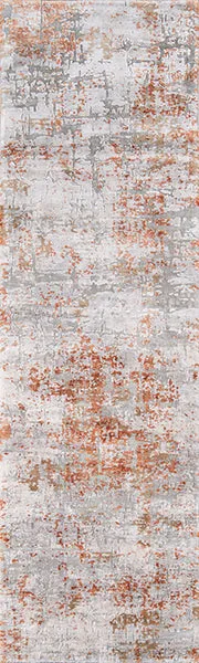Contemporary Machine Made Brown Rug