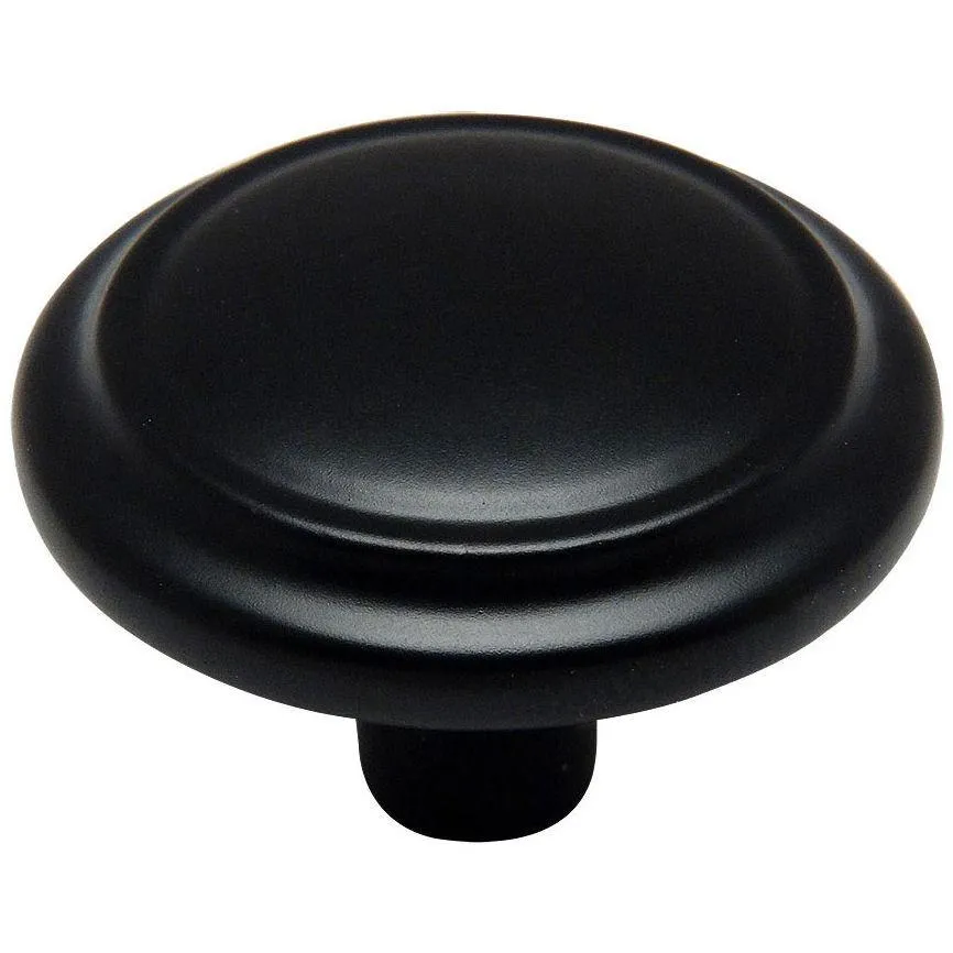 Cosmas 799FB Flat Black Cabinet Knob
