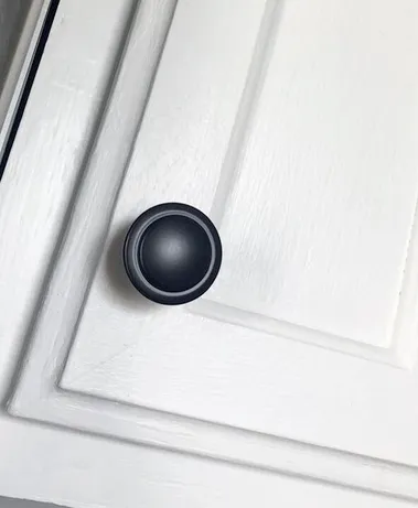 Cosmas 799FB Flat Black Cabinet Knob