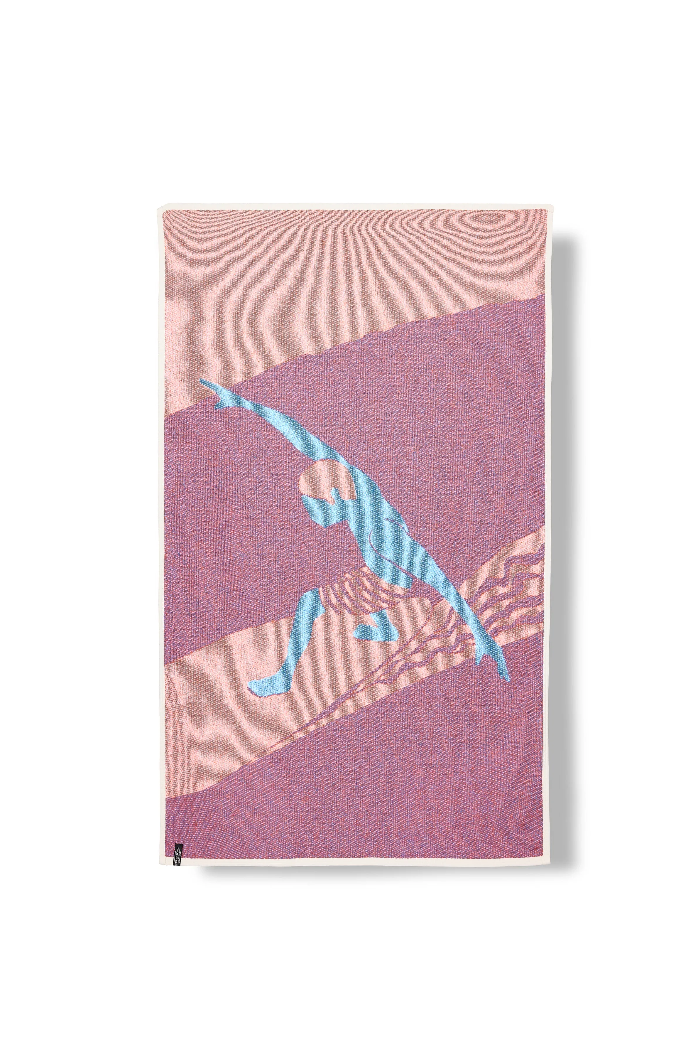 Cotton Beach Towel / Mini Blanket "El Palmar" by Dalakami