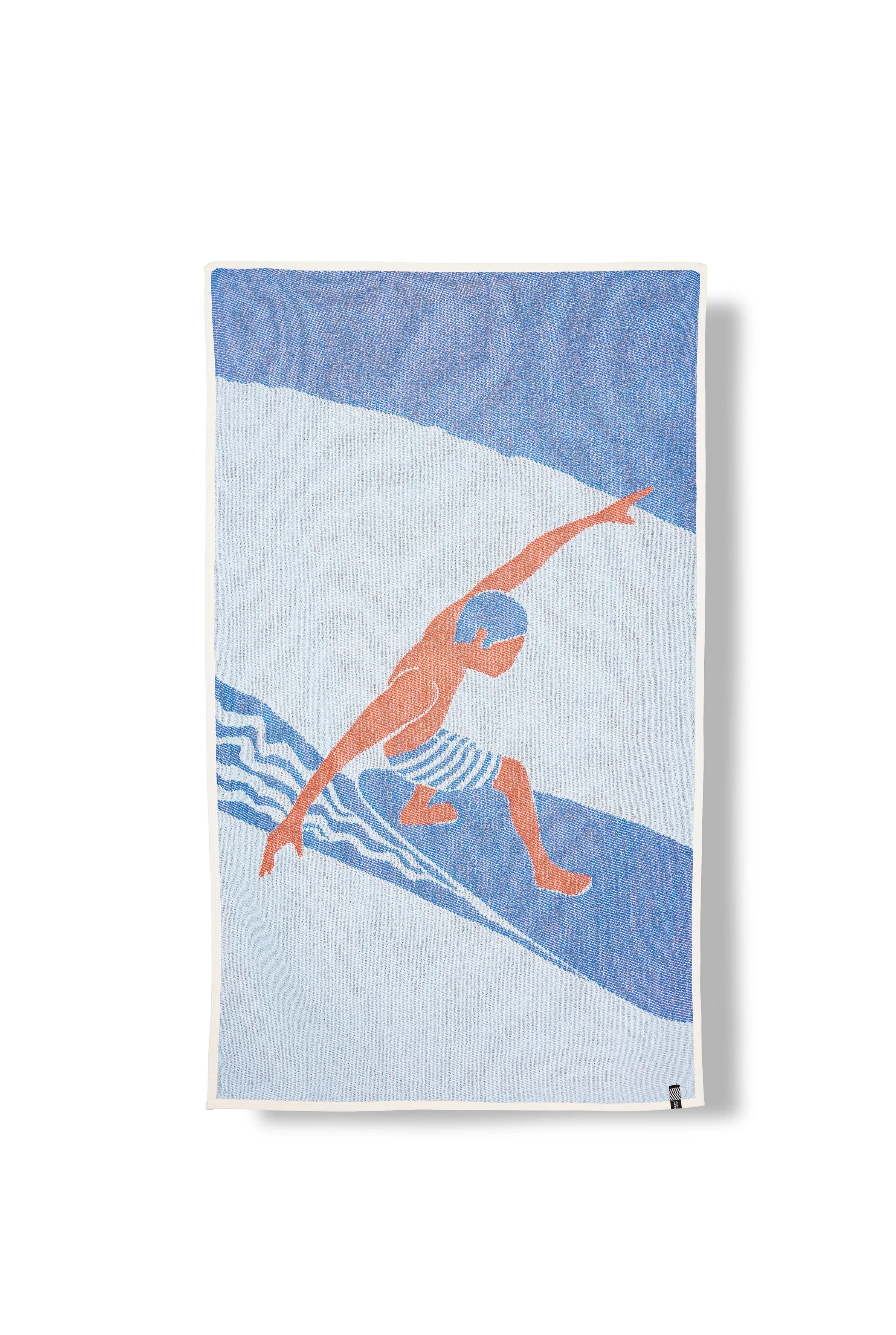 Cotton Beach Towel / Mini Blanket "El Palmar" by Dalakami