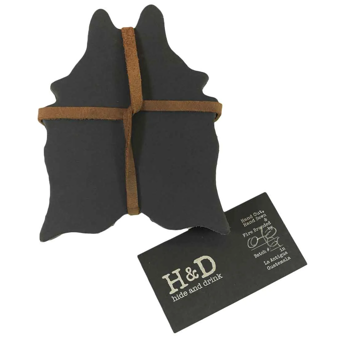 Cowhide Shaped Rug Coaster (6-Pack)