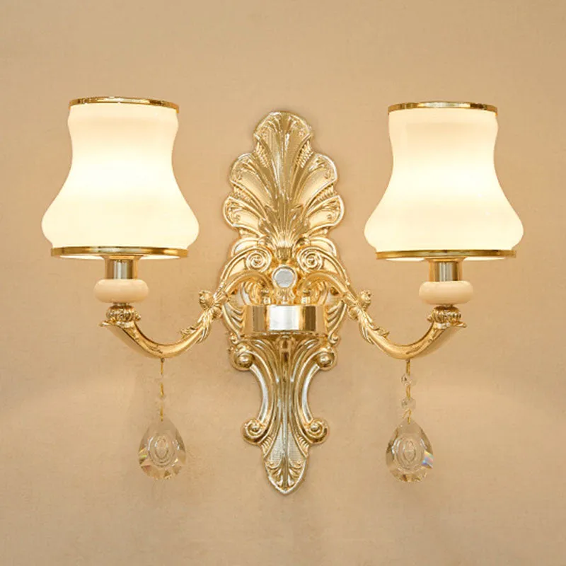 Curved Opaline Glass Chandelier for Elegant Living Room Ceiling Lighting