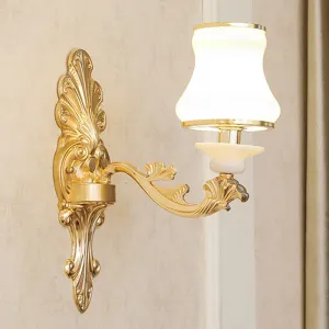 Curved Opaline Glass Chandelier for Elegant Living Room Ceiling Lighting