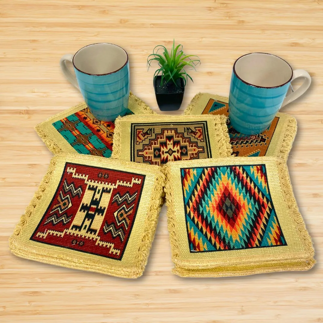Customer Favorite!! 48 Pack Digital Print Geometric Coasters, Only $0.80 ea!