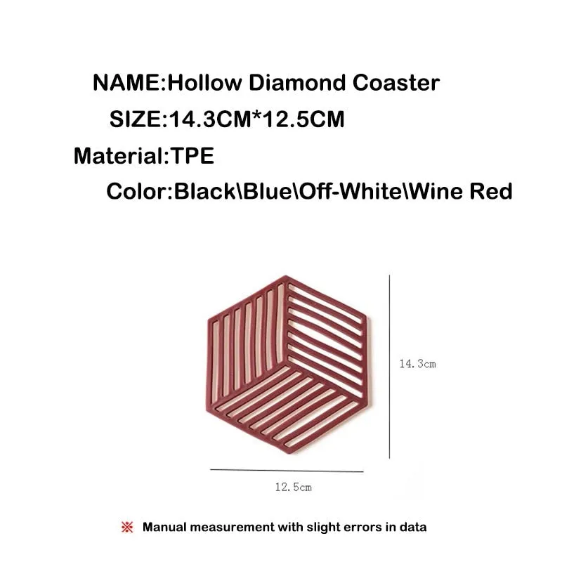 Diamond Coasters Non-Slip Table Mat