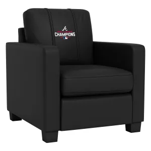 Dyno Stationary Club Chair with Atlanta Braves 2021 World Champions Logo