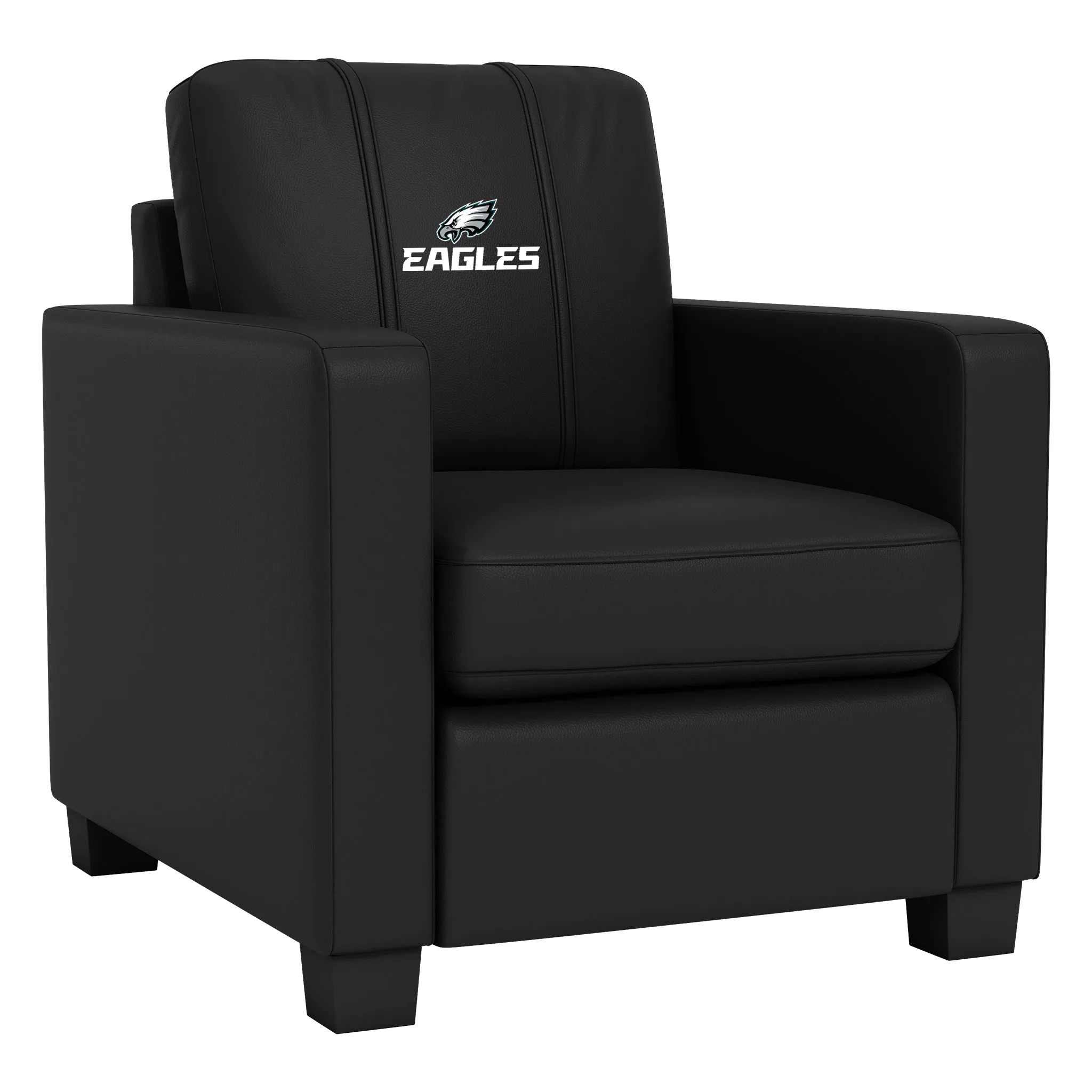 Dyno Stationary Club Chair with  Philadelphia Eagles Secondary Logo