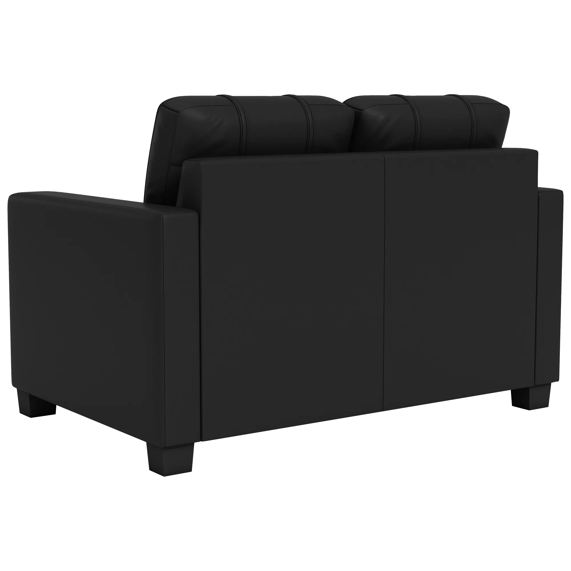 Dyno Stationary Loveseat with  All Elite Wrestling Dynamite White Logo