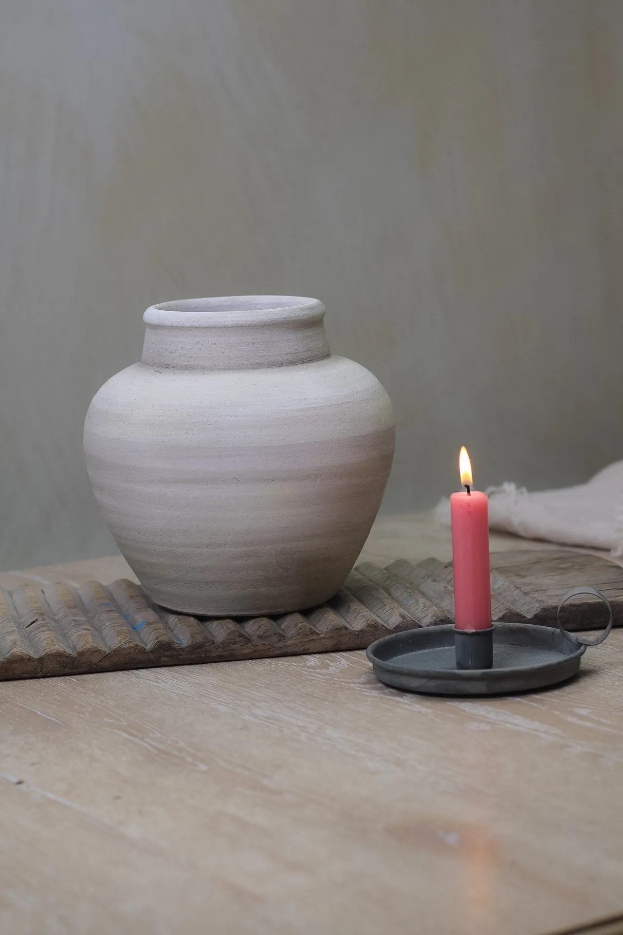 Edensor Stone Vase