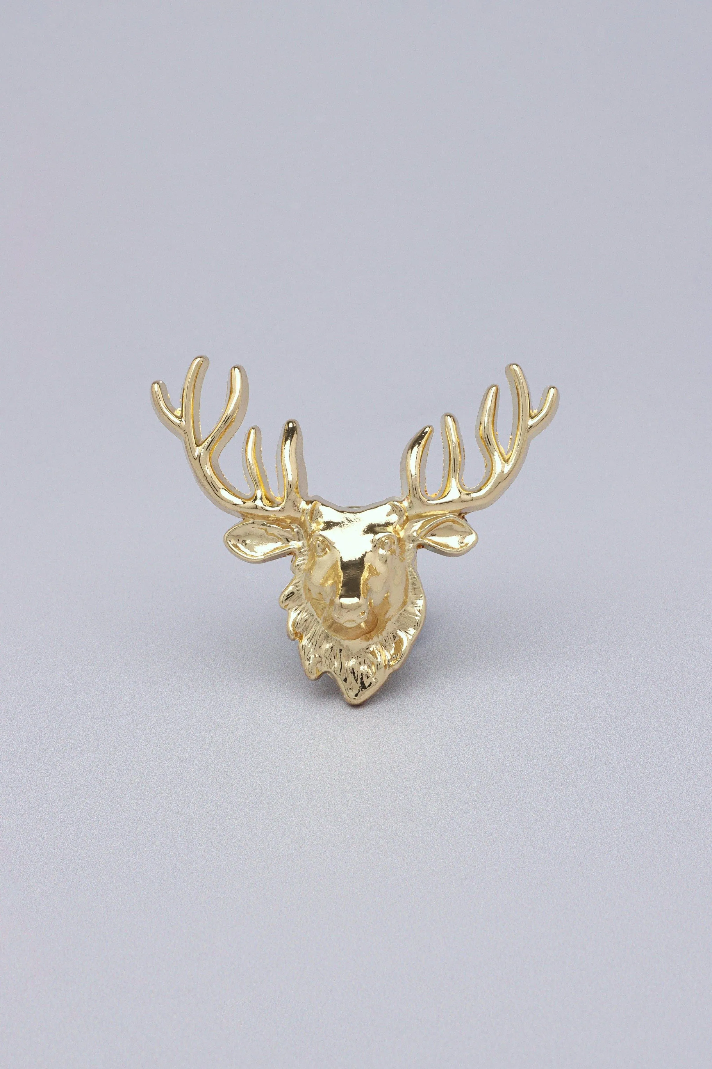 Elk Deer Rose Gold Silver Door Knob Cupboard Drawer Door Handle