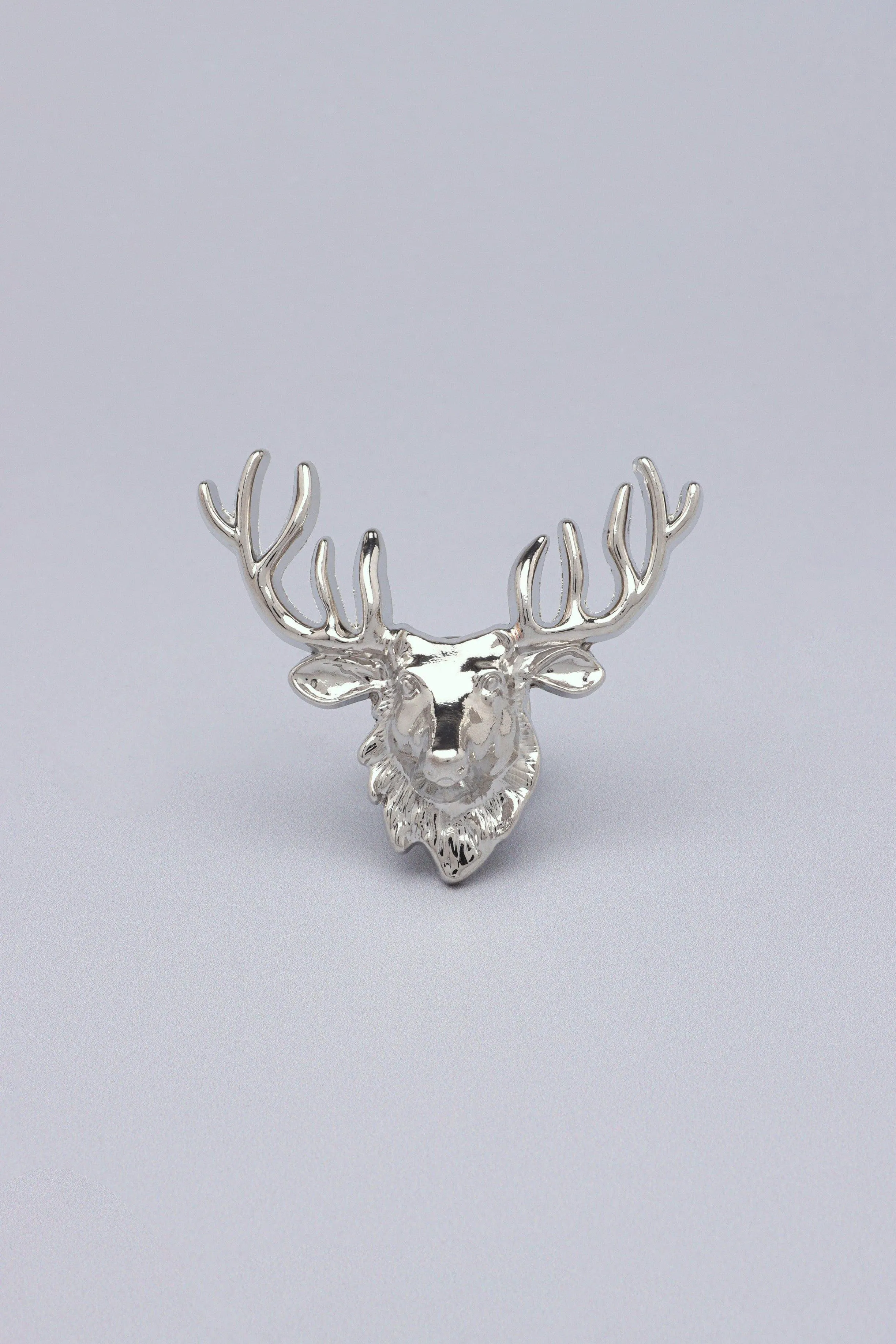 Elk Deer Rose Gold Silver Door Knob Cupboard Drawer Door Handle