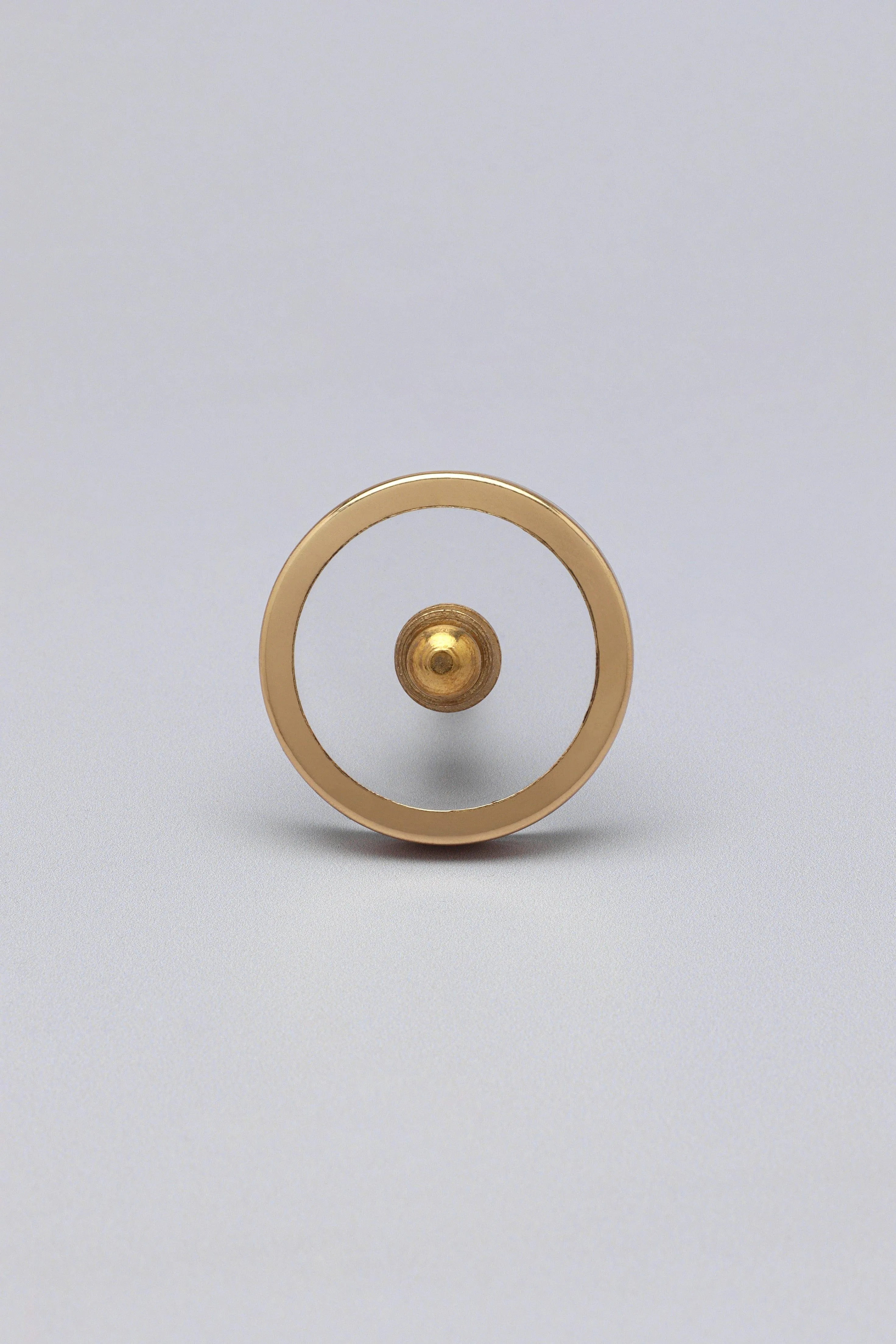 Elton Gold Brass Clear Glass Pull Knobs