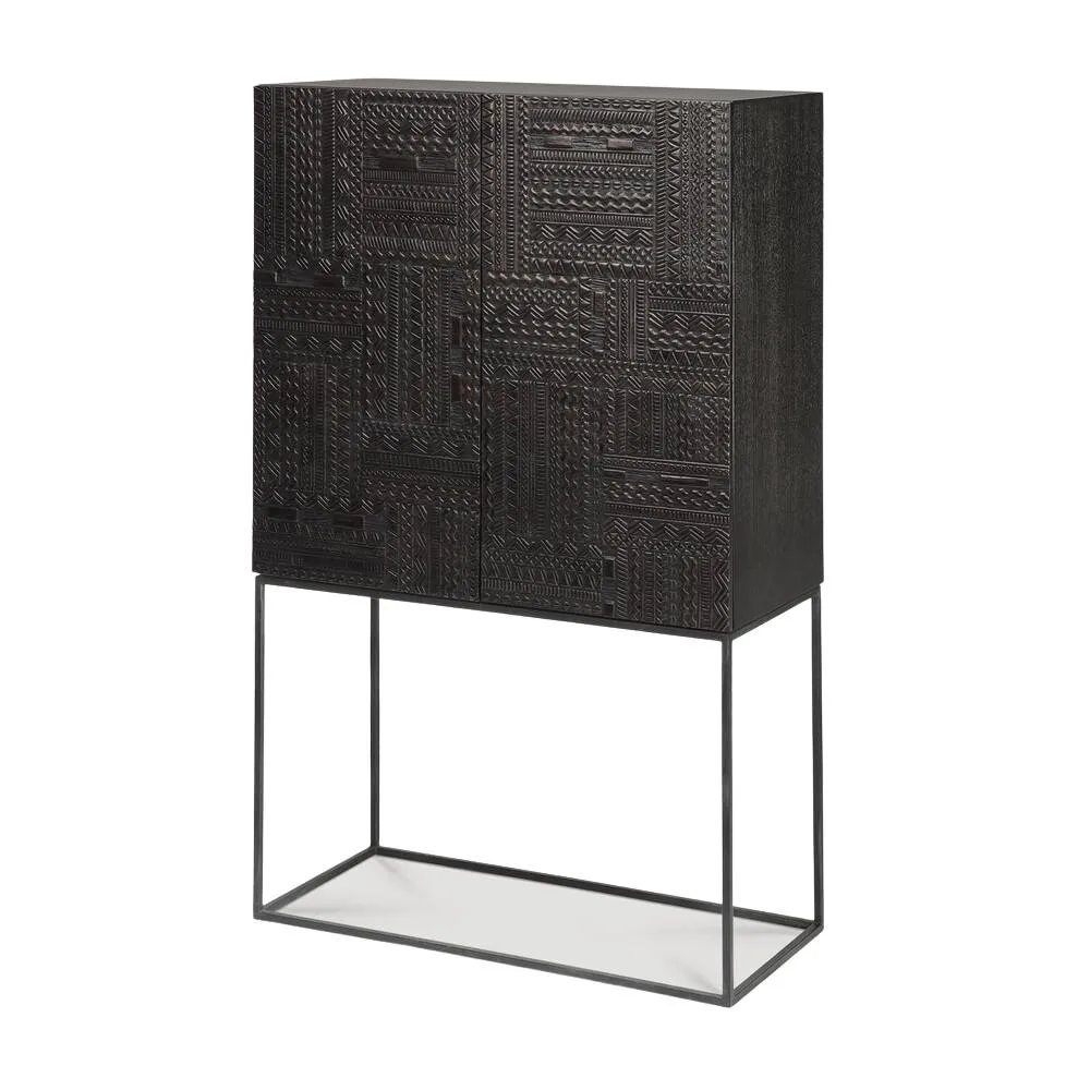 Ethnicraft Tabwa Cupboard - Teak Black