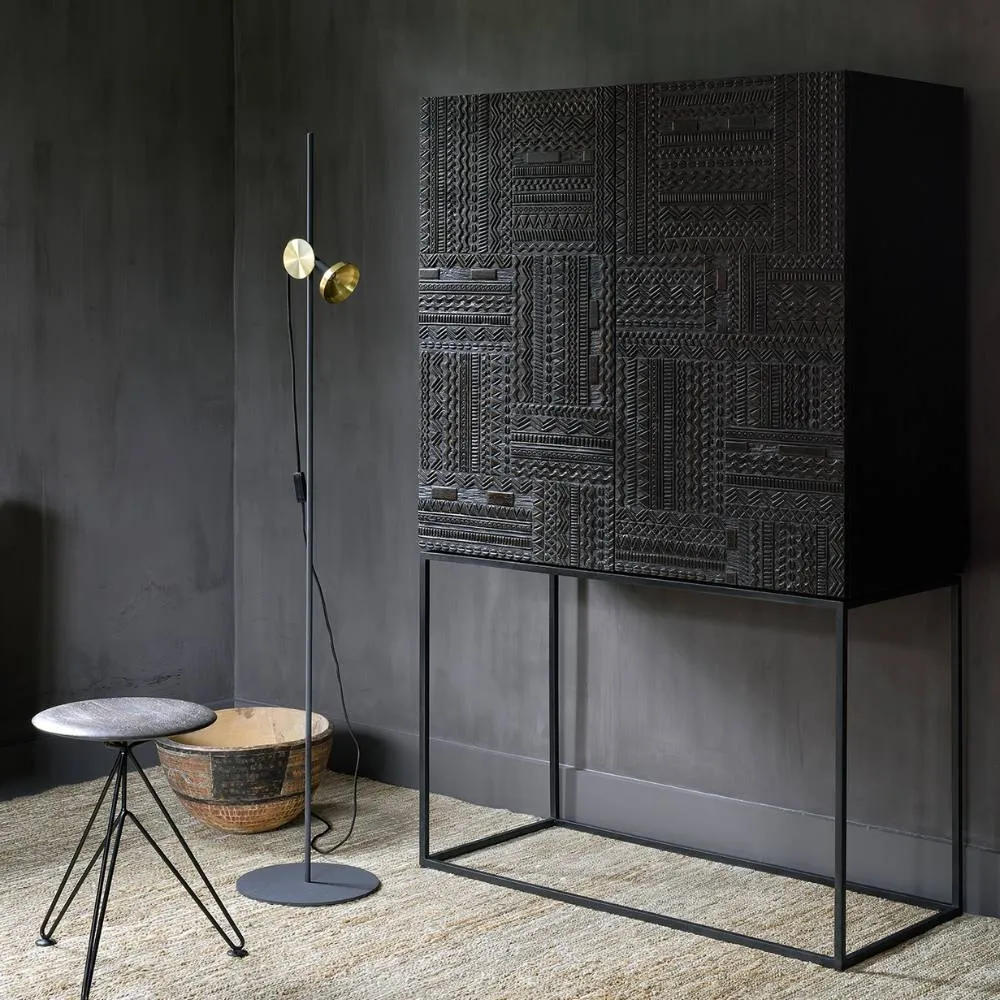 Ethnicraft Tabwa Cupboard - Teak Black