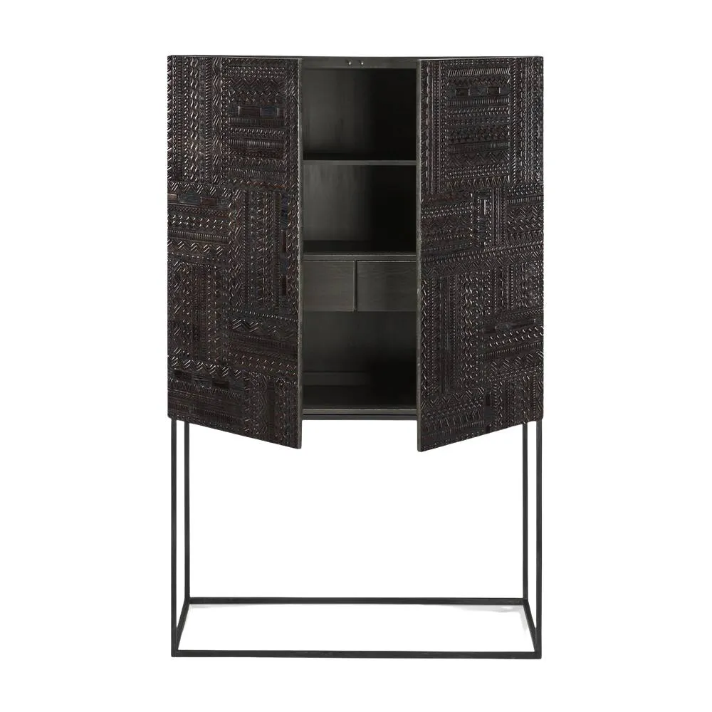 Ethnicraft Tabwa Cupboard - Teak Black