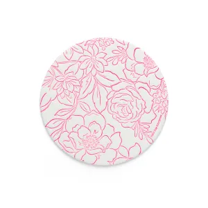 Extra Thirsty Coasters | Pink Floral