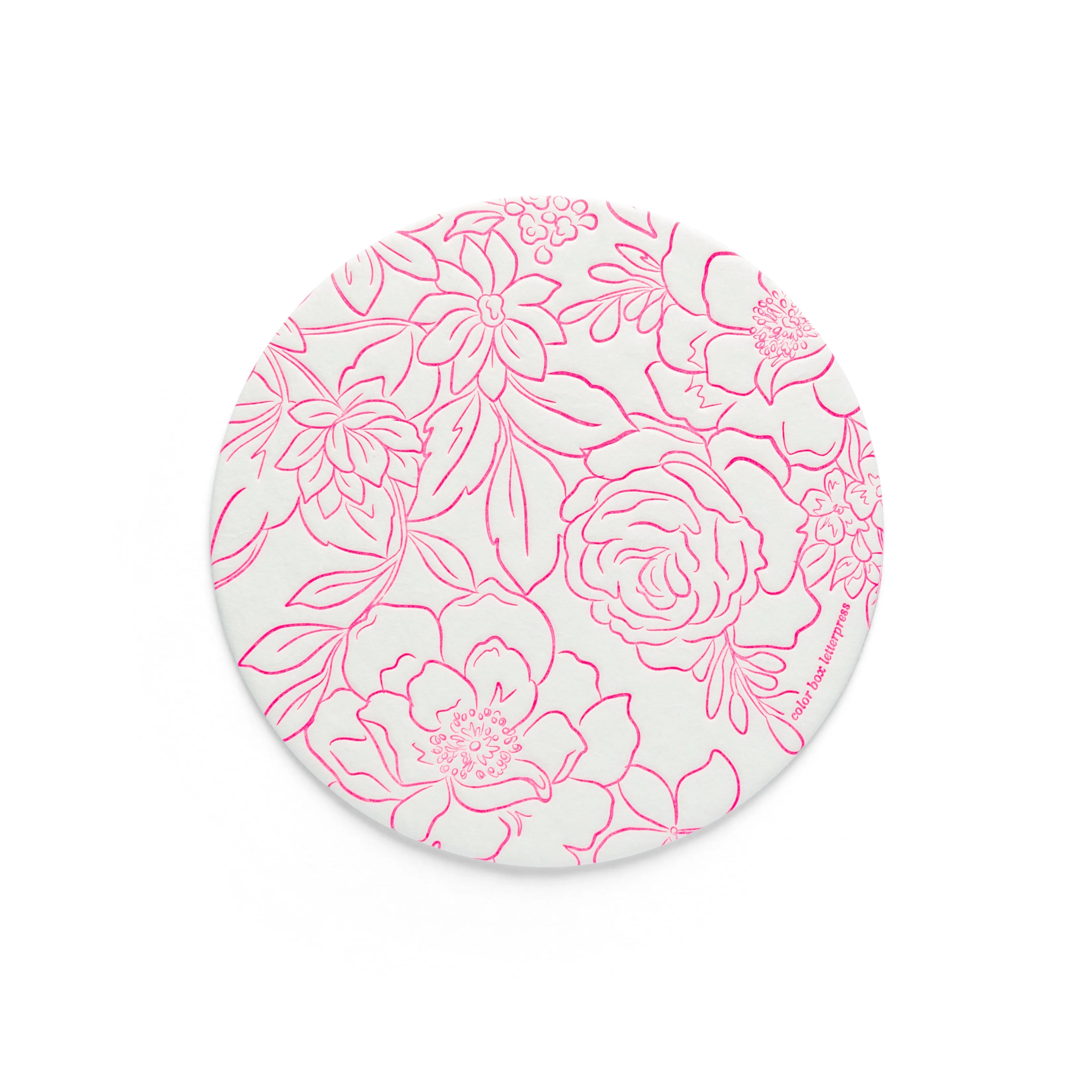 Extra Thirsty Coasters | Pink Floral