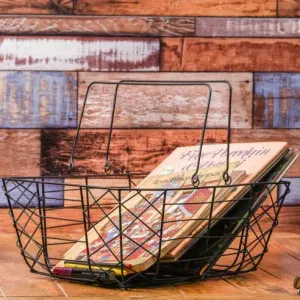 FABULIV Utility wire Basket Rectangular