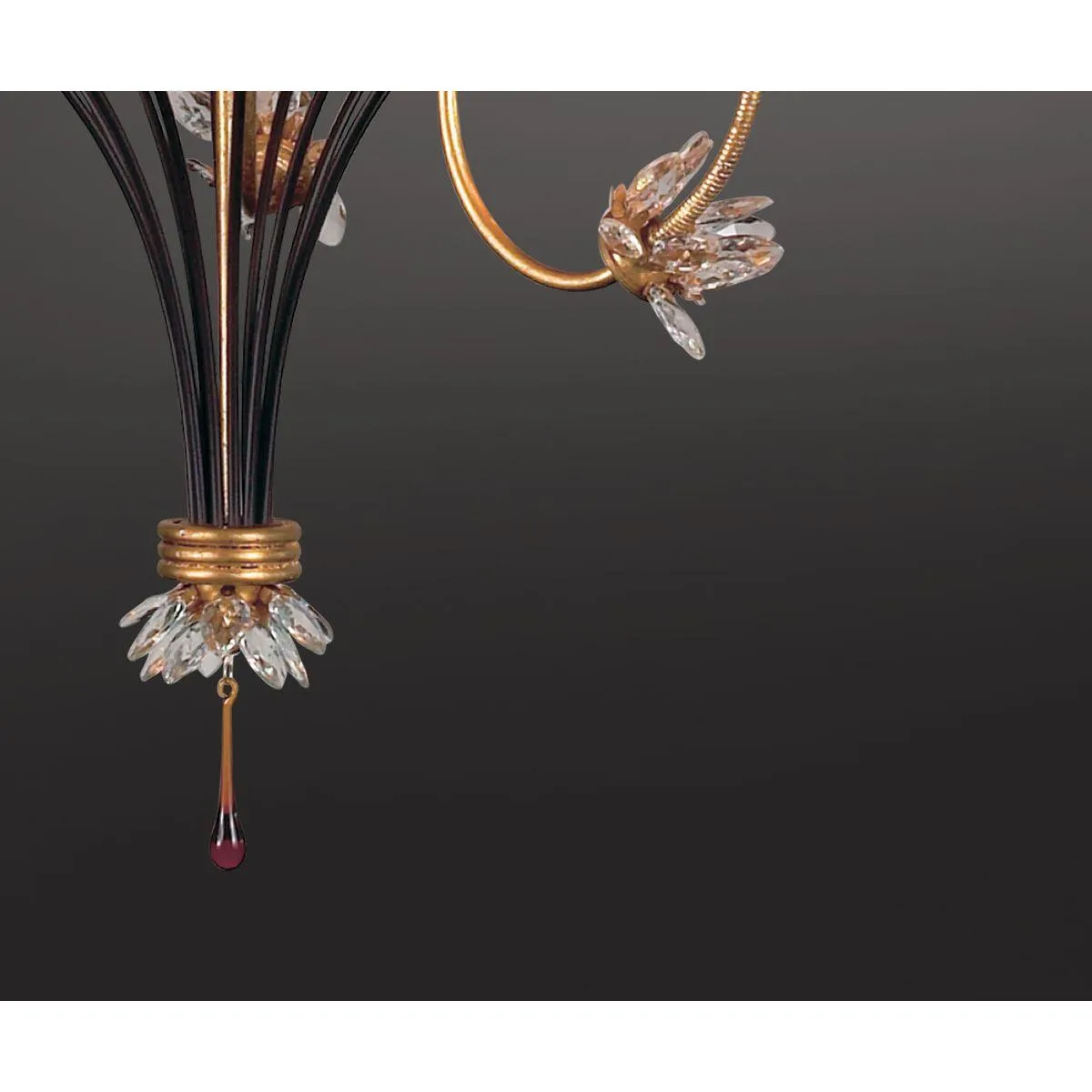 FESTINA 30 in. 9 Lights Chandelier Bronze finish