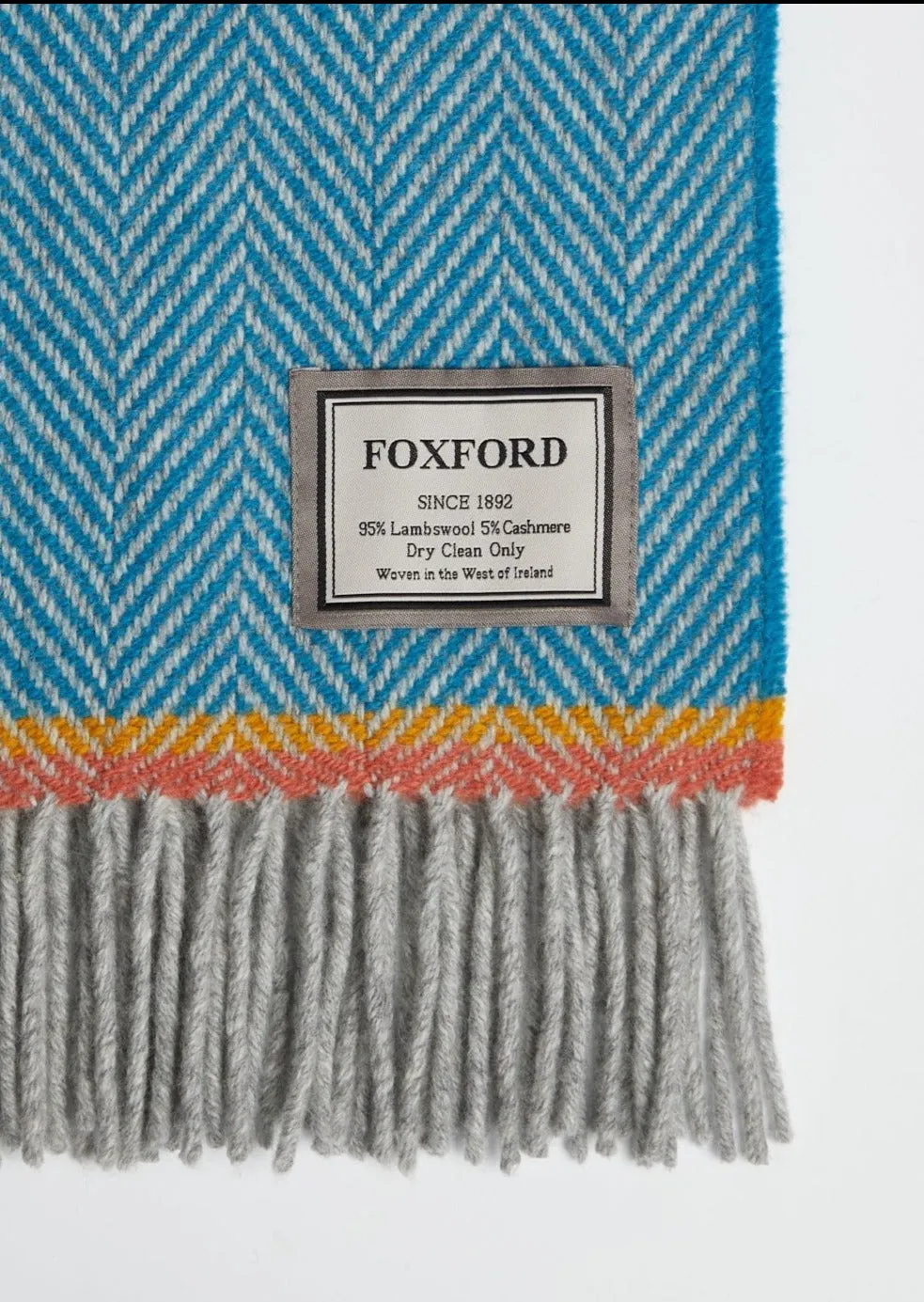 Foxford Cashmere Lambswool Throw | Slaney