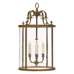 French Antique Bronze Lantern