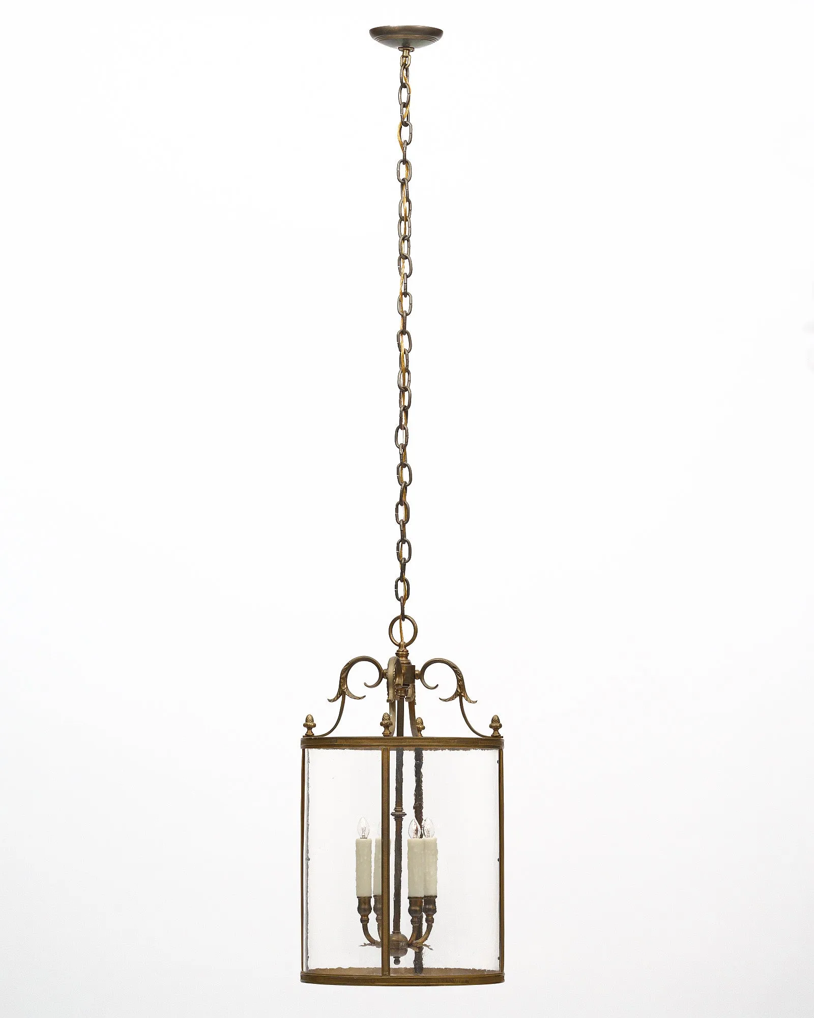 French Antique Bronze Lantern