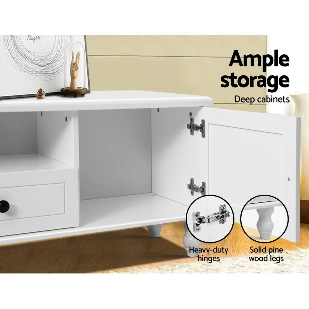 French Provincial TV Cabinet Entertainment Unit Stand Storage Hampton Style 160cm