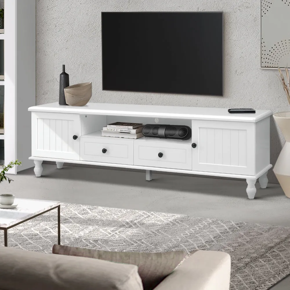 French Provincial TV Cabinet Entertainment Unit Stand Storage Hampton Style 160cm