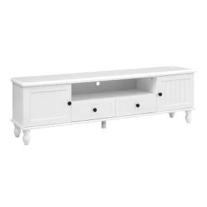 French Provincial TV Cabinet Entertainment Unit Stand Storage Hampton Style 160cm