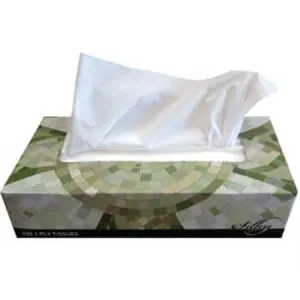 Gen Facial Tissue-White(8" x 7.4")
